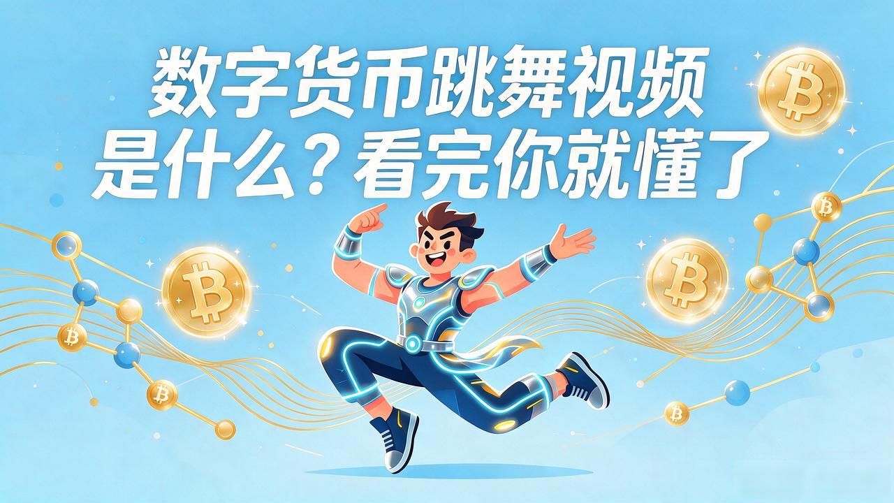 数字货币跳舞视频_创意团队舞蹈宣传_数字货币跳舞视频