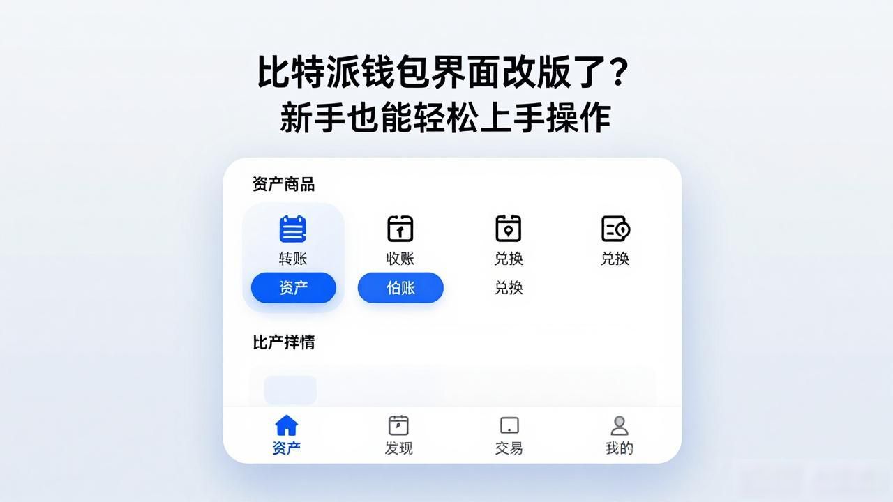新用户引导设计_比特派钱包app的界面优化与用户导航，如何让新用户轻松导航与操作？_比特派钱包界面优化