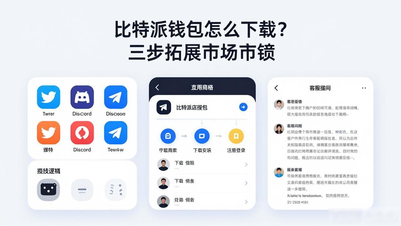 如何通过比特派钱包下载拓展市场份额?_比特派官网下载_加密钱包下载渠道