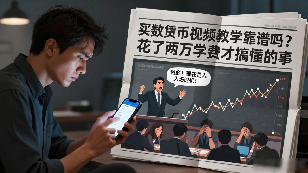 炒币视频教学课_带单课程骗局_买数字货币视频教学