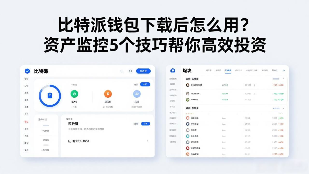 比特派钱包价格提醒设置_比特派钱包资产监控_比特派钱包下载后的资产监控技巧,助您掌握最新市场动态,实现高效投资。