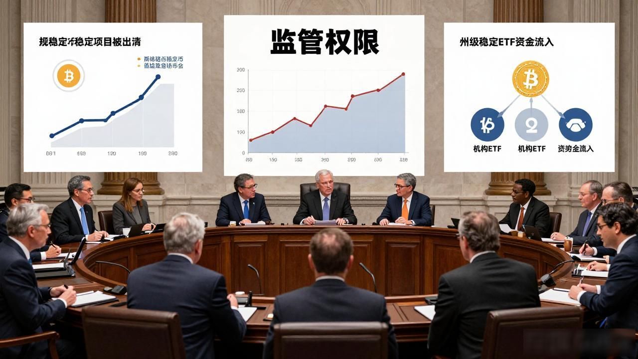 美国稳定币GENIUS法案合规边界_各州比特币纳入储备资产公投影响_美国投票数字货币