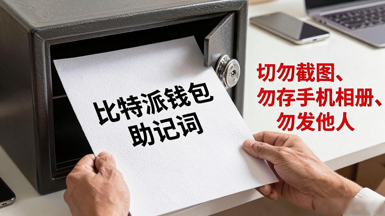 比特派钱包官网安全_用户必读：比特派官网的安全使用指南_加密货币钱包助记词保存