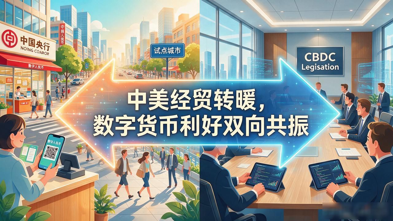 数字人民币跨境结算_数字货币政策风向_中美 利好 数字货币