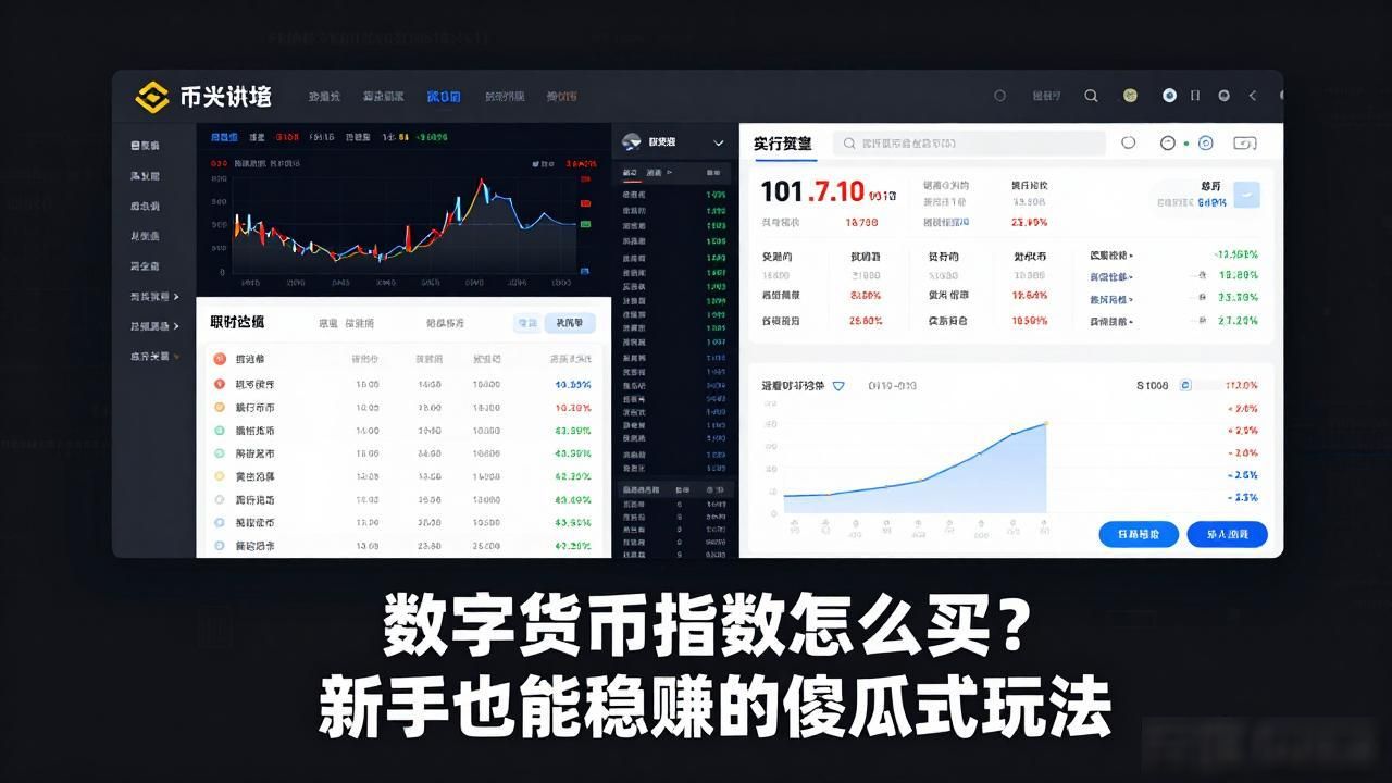 主流加密货币指数有哪些_数字货币指数怎么玩_新手如何投资数字货币指数