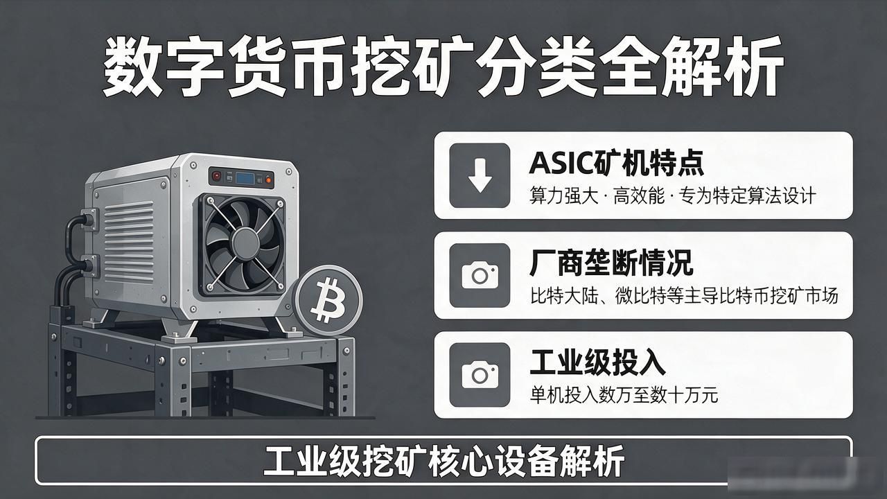 加密货币挖矿分类 显卡挖矿收益现状 ASIC矿机投资门槛_数字货币挖矿分类