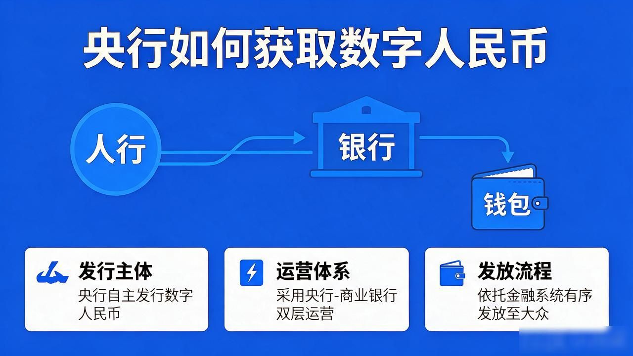 央行数字货币是否通过市场交易采购_央行怎么购买数字货币_央行发行数字货币的运作方式误解