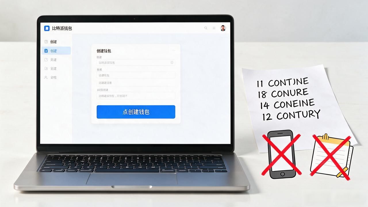 比特派钱包安装教程_安装比特派钱包教程_助记词备份安全指南
