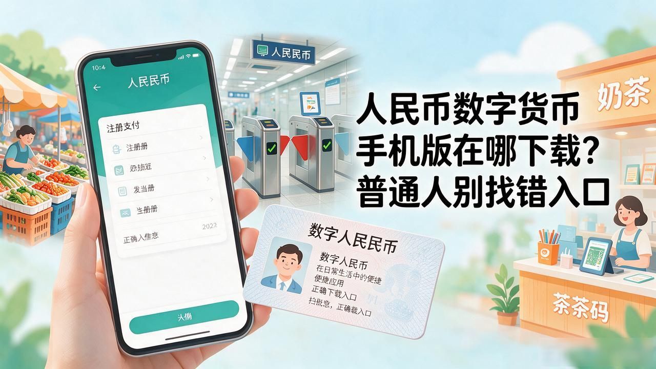 数字人民币使用教程_数字人民币手机版下载入口_人民币数字货币手机版
