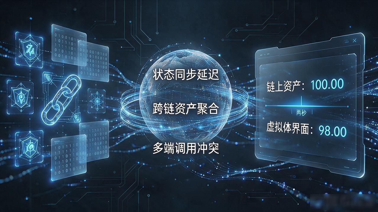 数字货币虚拟体如何解决链上资产可视化问题_区块链架构师解析虚拟体技术难点与状态同步延迟_数字货币虚拟体