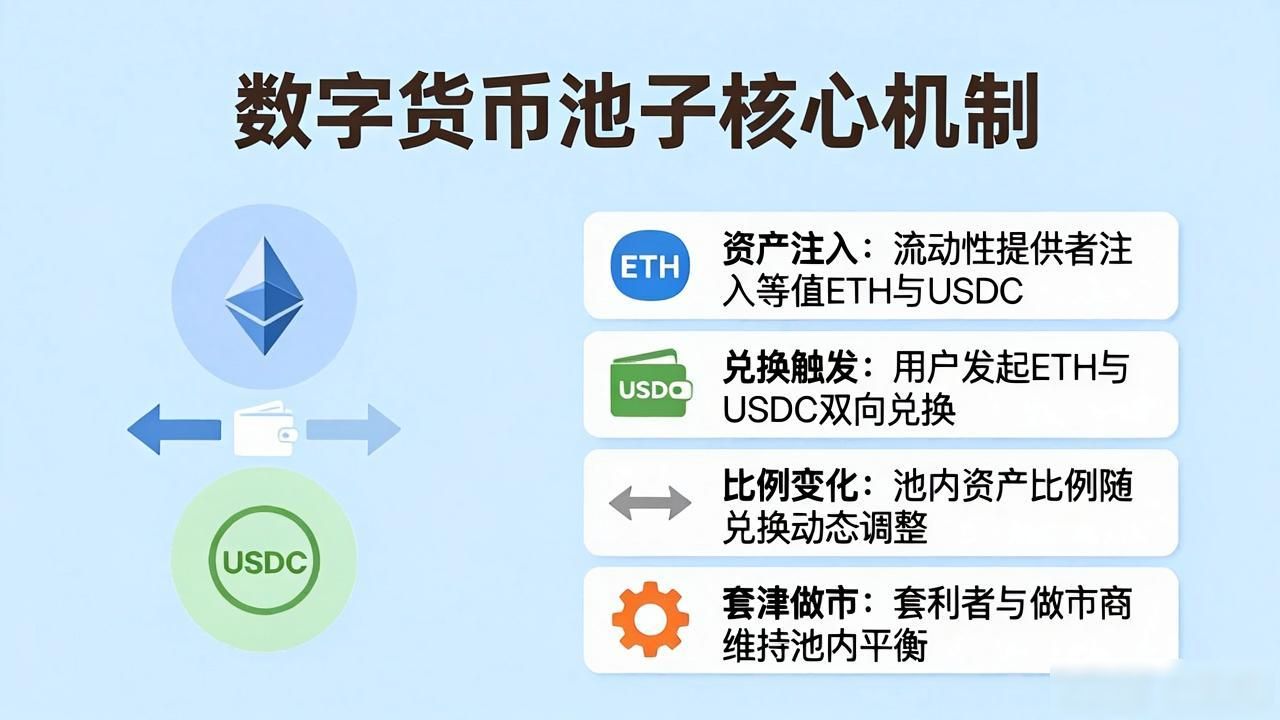 数字货币池子什么意思_流动性池原理_DeFi交易资金池运作