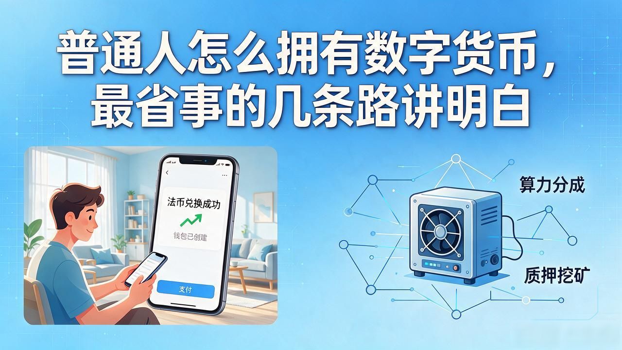 怎样能拥有数字货币_普通人如何安全购买数字货币_加密货币自托管硬件钱包推荐
