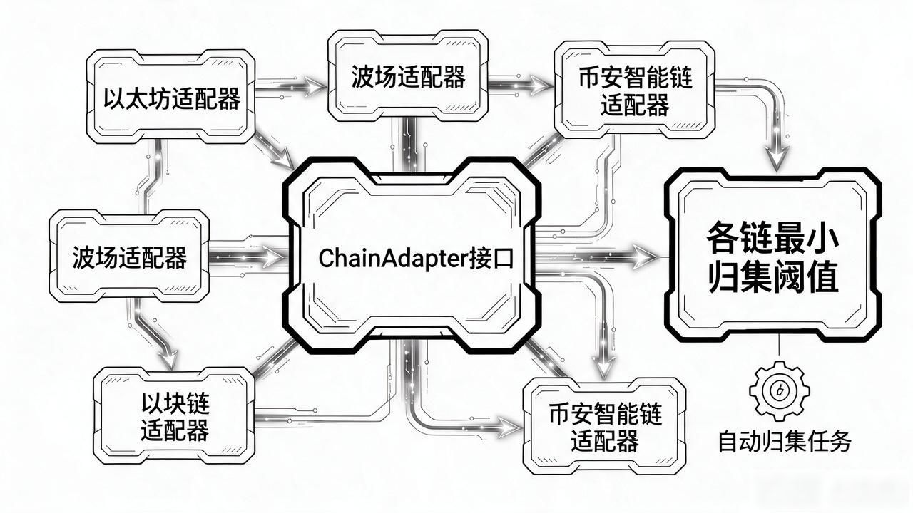数字货币归集 Java后端_数字货币归集java_多链归集策略