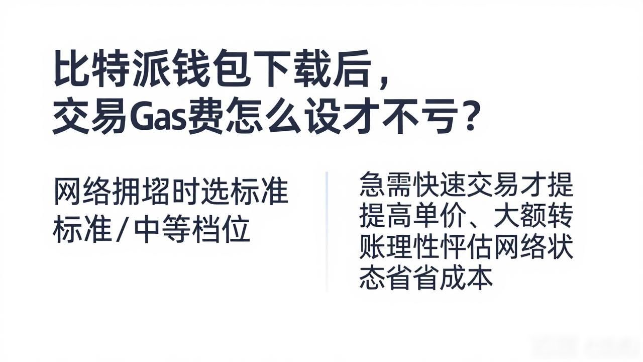 不同区块链网络手续费差异_比特派钱包转账费用设置_下载比特派钱包后,你需要注意的交易费用设置