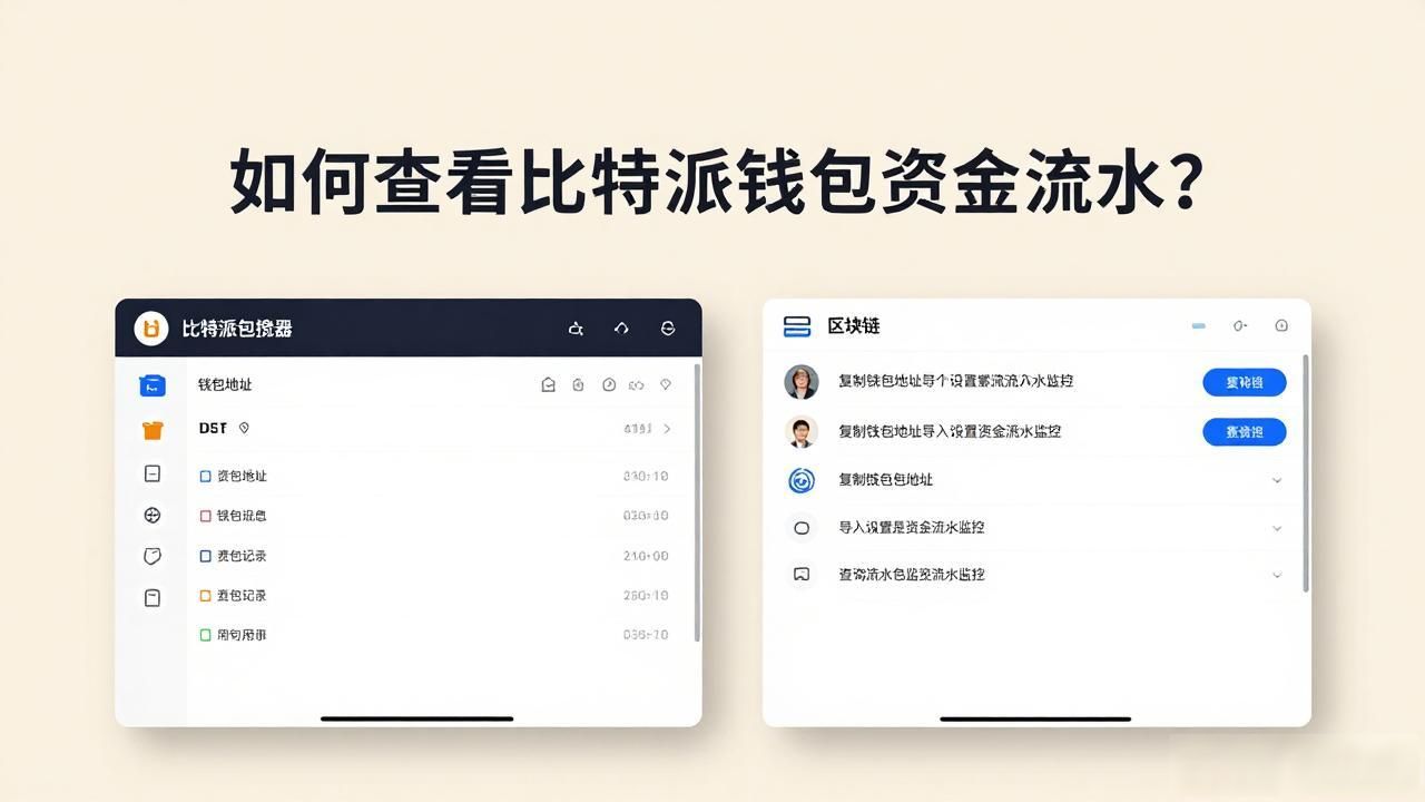 比特派钱包资金流水查询_区块链浏览器实时监控_如何设置比特派钱包中的资金流水监控？