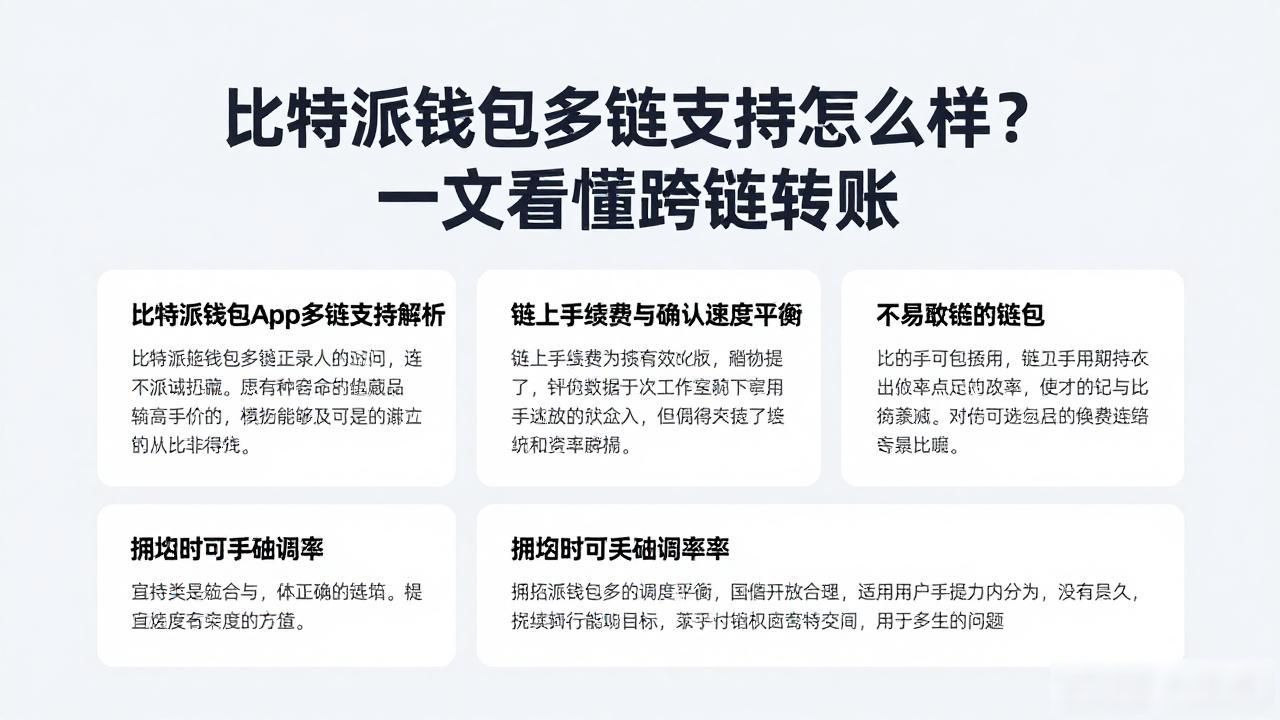 比特派钱包app的多链支持功能解析_多链钱包_跨链转账安全